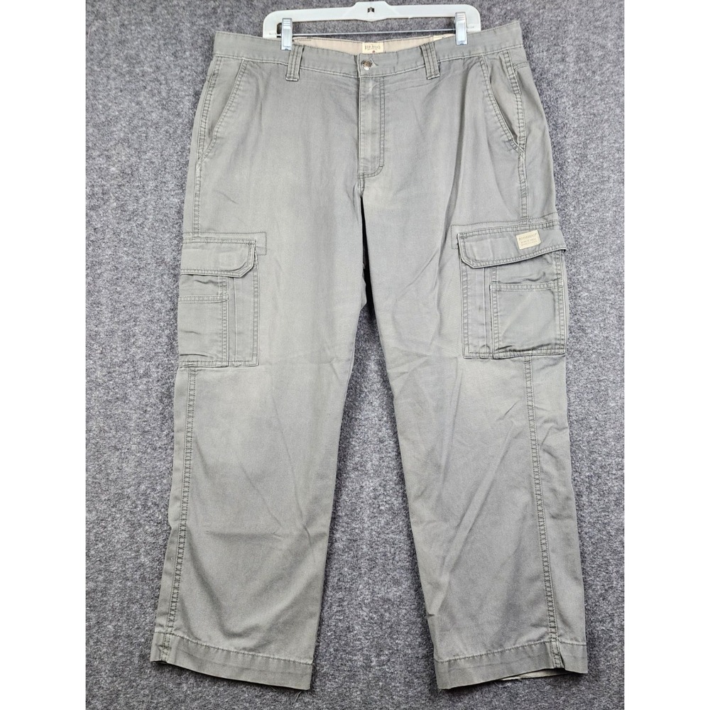 RedHead Cargo Pants Mens 40x30 Olive‎ Green Relaxed Outdoor Workwear Cotton